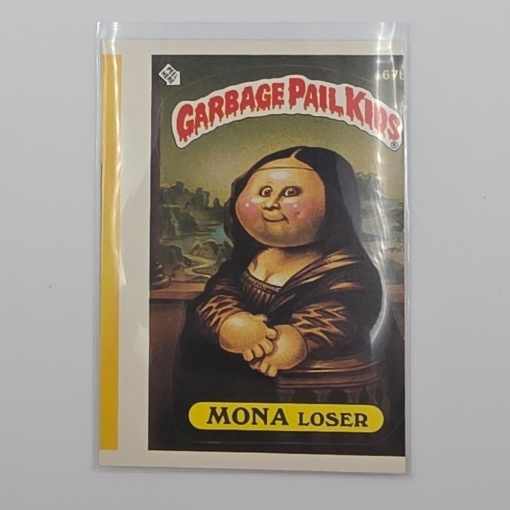 Topps Garbage Pail Kids OS2 Mona Loser 67b 1986 Original Series 2 Error Cut